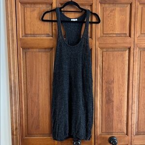 Minnie Rose Charcoal Knit Dress